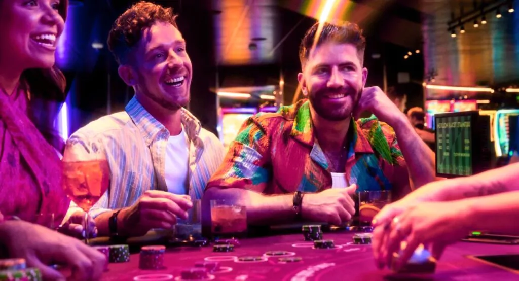 people play in casino